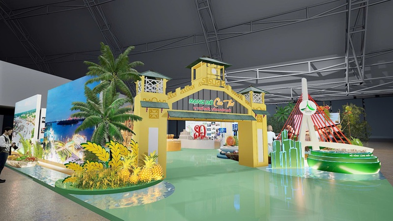 Cần Thơ chinh phục khách tham quan bằng sự giao thoa giữa truyền thống và hiện đại tại Triển lãm Thành tựu đất nước