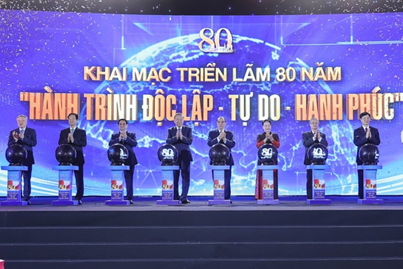 Triển lãm thành tựu đất nước “80 năm Hành trình Độc lập - Tự do - Hạnh phúc” 