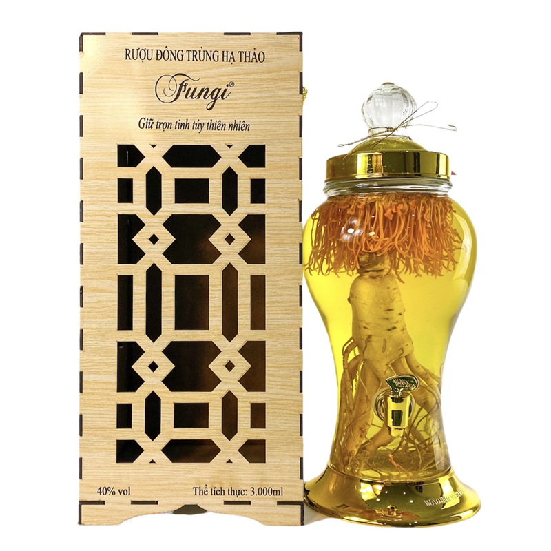Rượu Đông Trùng Hạ Thảo Fungi – Sự hòa quyện của giá trị cổ truyền và công nghệ mới