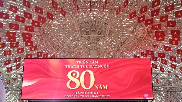 Khai mạc Triển lãm 80 năm thành tựu đất nước: Ngành hàng không trưng bày công nghệ 'khủng'