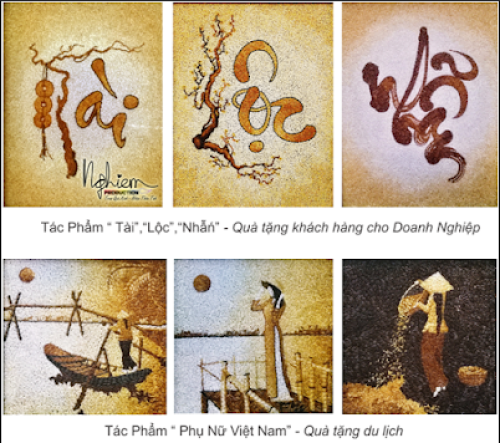 Tranh gạo nghệ thuật